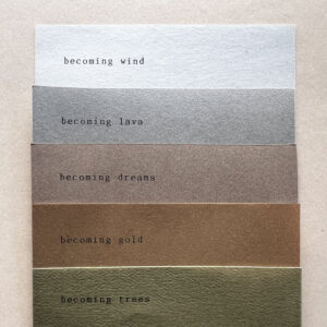 framed typewritten poems