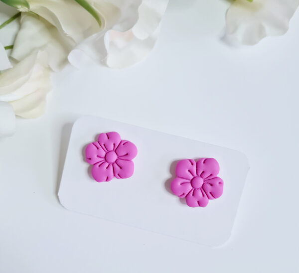 Litlir blómalokkar - eða studs - Image 3