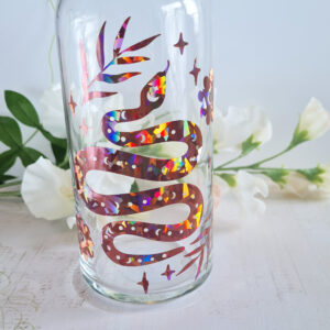 Skreytt can-glas
