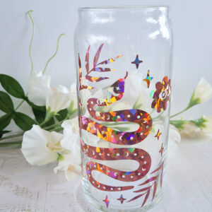 Skreytt can-glas
