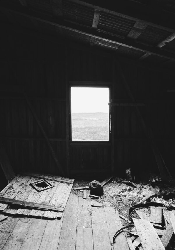 Eyðibýli - A3 prent