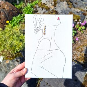 Eylín - listaverk á striga