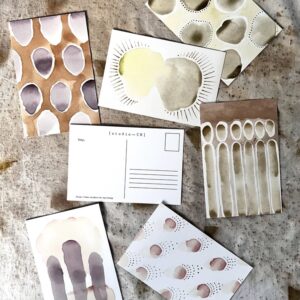 natural ink postcards