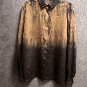 upcycled silk top