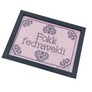 Fokk feðraveldi - útsaumskitt