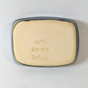 Handgerður keramík-sápudiskur