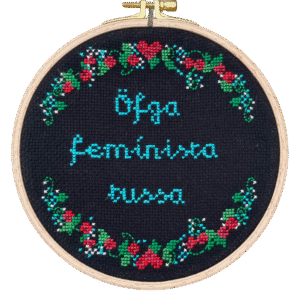 Öfgafemínistatussa - útsaumskitt