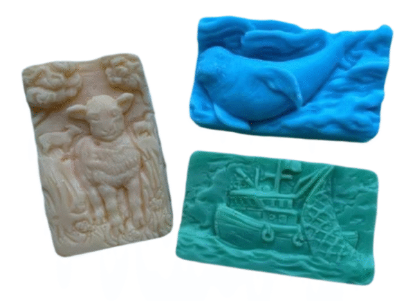Soap sheep, Seal and Fishing boat