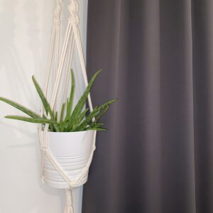 Blómahengi - Hvítt