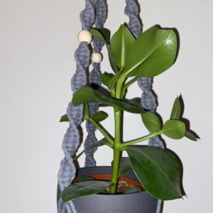 Blómahengi - Grátt