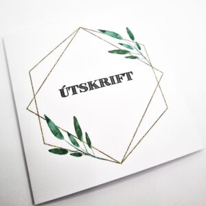 Kort - Útskrift