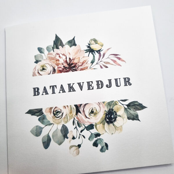 Kort - Batakveðjur
