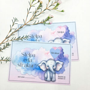 Stelpa eða strákur? Skafmiði