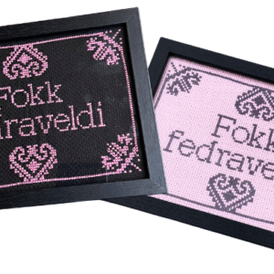 Fokk feðraveldi - útsaumskitt