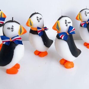 Puffin Candle