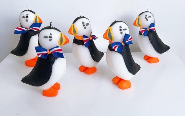 Puffin Candle