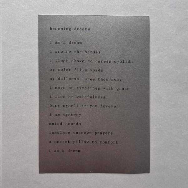 framed typewritten poems - Image 5