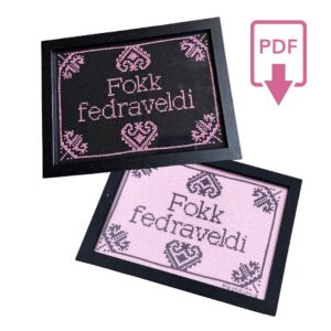 Fokk feðraveldi - uppskrift